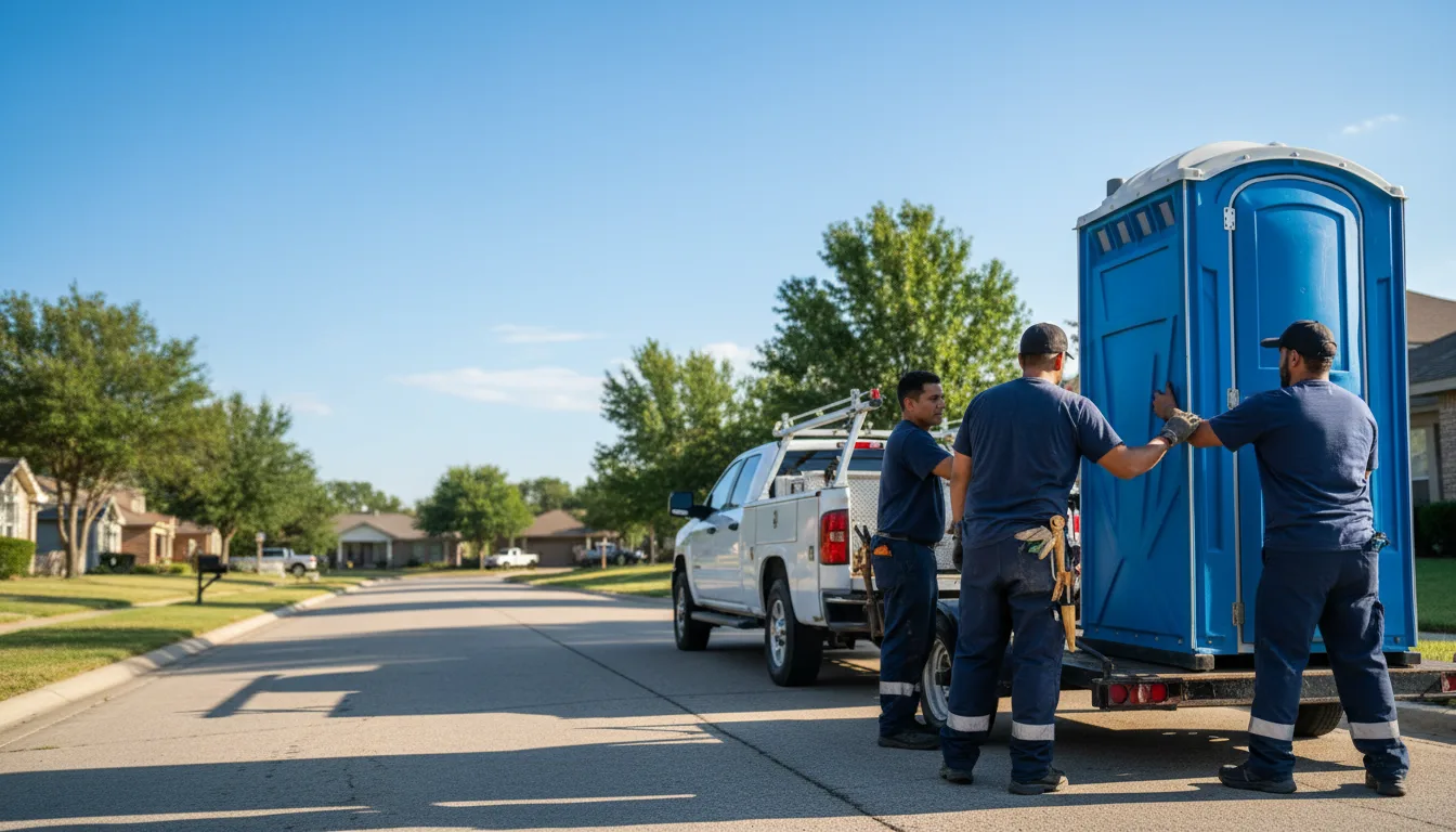 Portable Toilet Rental in Vandervoort, AR near me